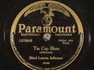 78 RPM  Blind Lemon Jefferson, Paramount 12756, E- / E-V+  Blues