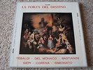 RARE Verdi La Forza Del Destino UK First Press 4 LP Box Set Decca SXL 2069
