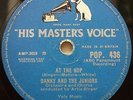 DANNY AND THE JUNIORS - At The Hop / Sometimes .. 1957 Uk HMV 78rpm