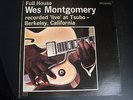 WES MONTGOMERY FULL HOUSE LP RECORD RIVERSIDE RLP 434 ORIGINAL DG