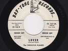 '60 Bluesy Doowop/New Breed FABULOUS FLAMES Lover/So All Alone M- DJ HEAR BOTH