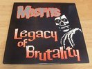 THE MISFITS LP LEGACY OF BRUTALITY PLAN 9 PL9-06 GLENN DANZIG KBD POISON IDEA NR