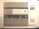 Glenn Branca Symphony No. 3 LP+program, signed 1st Edition. Neutral, Sonic Youth
