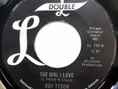 ROY TYSON 45 Girl I Love / I Want To Be Your VG++ Van McCoy DOO WOP e177