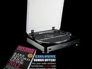 AUDIO-TECHNICA LP60 USB BLACK FULLY AUTOMATIC TURNTABLE & BONUS OFFER