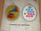 CUARTETO LOS PORTEÑITOS TANGOS Y VALSES ARGENTINA LP free shipping
