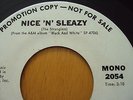 Stranglers Mono & Stereo Promo Nice N Sleazy 7