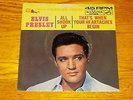 ELVIS PRESLEY-ALL SHOOK UP/THATS WHEN HEARTACHES BEGIN-RCA447-0618(SLEEVE ONLY)