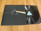 PINK FLOYD DARK SIDE OF THE MOON A2/B2 SOLID BLUE TRIANGLE POSTERS/STICKERS EX+