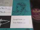 AXTL  1050   Joseph Fuchs  **   Beethoven Violin   Sonatas 3/ 6  Plum / Gold LP