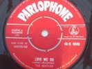 THE BEATLES LOVE ME DO ORIGINAL 1962 PRESS 45-R 4949 EX