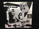 GG ALLIN Dirty Love Songs FRENCH 2LP 1987 Fold Out Poster Jacket FC-032