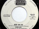 JEAN SHY 45 Keep An Eye / Love Had To Be You PROMO Soul DAKAR w1742