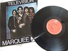 TELEVISION, MARQUEE MOON LP RECORD. NEAR MINT,. ELEKTRA LABEL. MADE IN GERMANY.