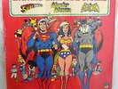 Exciting Christmas Stories Superman, Wonder Woman, Batman, Record Peter Pan 1977