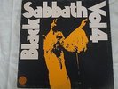 Black Sabbath VOL. 4 UK 1st Press 1972 Vertigo Swirl 6360 071 LP  VG RARE
