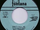 60s NORTHERN SOUL BILL PINKNEY & ORIGINAL DRIFTERS DON'T CALL ME FONTANA ORIG