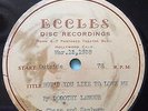 1938 Dorothy Lamour 0 Chase and Sanborn Program - Radio Transcription Aircheck