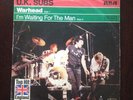 uk subs  Warhead und I am Waiting For The Man 1980 Vinyl Single