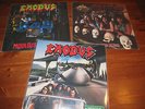 Exodus 3 LP`s - Pleasure Of The Flesh, Fabulous Disaster, Impact Is Imminent