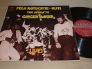 FELA RANSOME KUTI & THE AFRICA 70 WITH GINGER BAKER RARE REGAL ZONOPHONE LP EX+