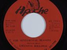 Deep Soul 45 LOLEATTA HOLLOWAY For Sentimental Reasons APACHE HEAR
