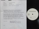 Eurythmics - Be yourself Tonight - GERMAN WHITELABEL TESTPRESSING + Product Fact