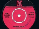 TONY JACKSON fortune teller / love potion no. 9 HEAR 60s GARAGE beat MOD