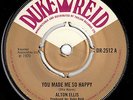 Alton Ellis - You Made Me So Happy / Supersonics - Duke's Reggae -1970 DUKE REID