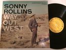 SONNY ROLLINS - way out west - CONTEMPORARY 3530 - DEEP GROOVE - STRONG VG++