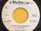 BLACK SABBATH - Sabado Negro / Ultra rare MEXICAN PROMO 45 / Only for Radio 1971