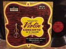 MICHELE AUCLAIR - TSCHAIKOVSKY VIOLIN CONCERTO IN D MAJOR (REMINGTON RLP-199-20)