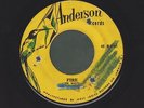 THE LEADERS fire REGGAE 45 on ANDERSON 1st press