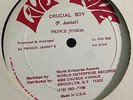 PRINCE JUNIOR - CRUCIAL BOY / RISE & FALL / PRINCE JAMMY / LIVE & LOVE 1980S