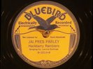 78 RPM  Hackberry Ramblers, Bluebird 2013, E / EE-   Cajun