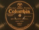 78 RPM -- Coley Jones (of the Dallas String Band), Columbia 14489, E  Blues