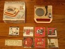 White Stripes Triple Inchophone record player with set of 7 3