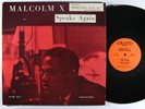 MALCOLM X Speaks Again LP on Grand Records