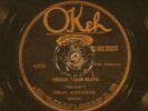 78 RPM  Texas Alexander (with King Oliver), Okeh 8658, V  Blues / Jazz