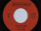 Funk Soul 45 CARL TEMPLE Soul Day Theme BRIGHTER WORLD NM HEAR