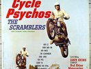 THE SCRAMBLERS. CYCLE PSYCHOS. STEREO LP. CROWN 384. GENE SHACOVE