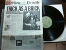 JETHRO TULL THICK AS A BRICK LP CHRYSALIS ITALY PRIMA STAMPA 1972 RARO