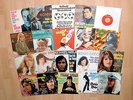 Karton mit 111 Singles seltene Schlager & Rock Freddy Elvis Gus Backus Byrds