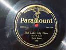 CHARLIE JACKSON Salt Lake City Blues / Salty Dog Blues PARAMOUNT 12236 78 RPM