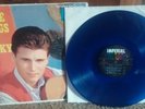 SUPER RARE BLUE VINYL LP- RICKY NELSON - MORE SONGS BY RICKY - IMPERIAL LP 12059