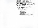 Dead C Clyma est Mort LP Siltbreeze punk sealed punk New Zealand psych kbd nww