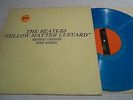 the beatles yellow matter custard  clear blue  vinyl   tmoq rare