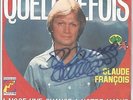 Beau 45 tours signé par CLAUDE FRANCOIS 7