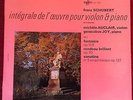 MICHELE AUCLAIR GENEVIEVE JOY SCHUBERT VIOLIN & PIANO ERATO LDE 3236 FRENCH LP