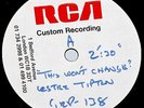 Lester Tipton This Wont Change RCA Custom ACETATE Grapevine GRP 138 Northen